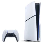 Console Sony Playstation 5 Edição Slim Disk 1tb Branco + Controle Sem Fio Dualsense Ps5 Branco