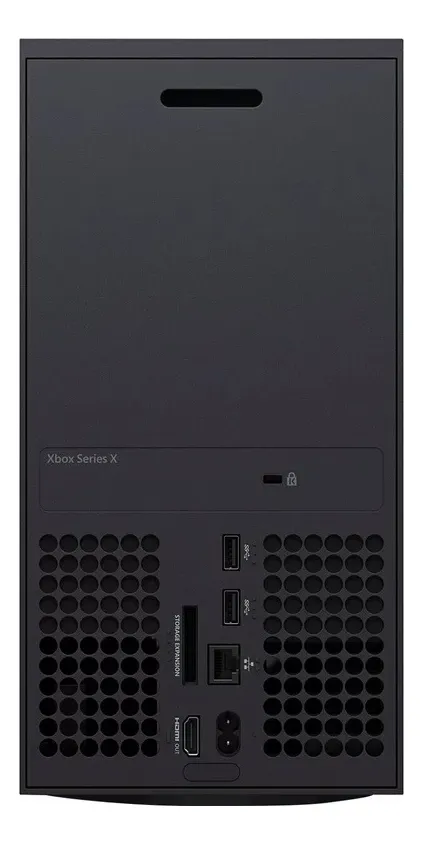 Microsoft Xbox Series X 1TB visão traseira