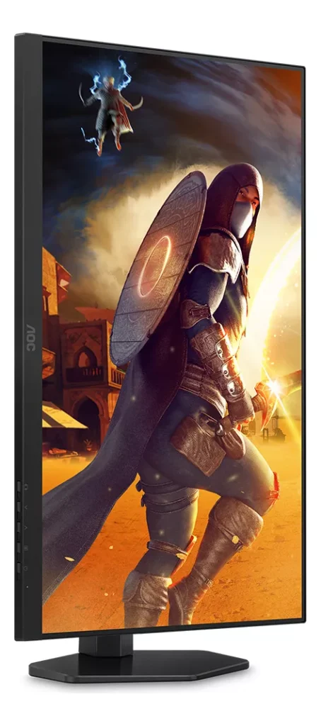 Monitor Gamer 27 27g4 p 180hz tempo de resposta 0,5ms Ips Preto AOC uso Vertical