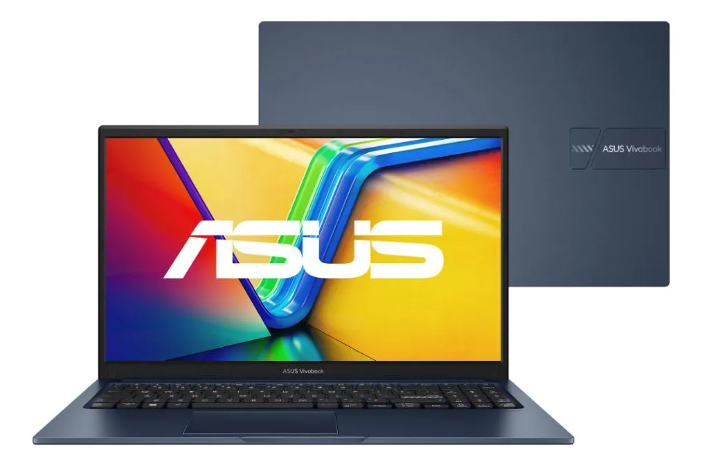 Notebook ASUS Vivobook 15 Intel Core i5 1334U 1 3 GHz 8GB Ram 256GB SSD Tela 15 6 FHD Windows 11 Home Quiet Blue X1504VA NJ1737W