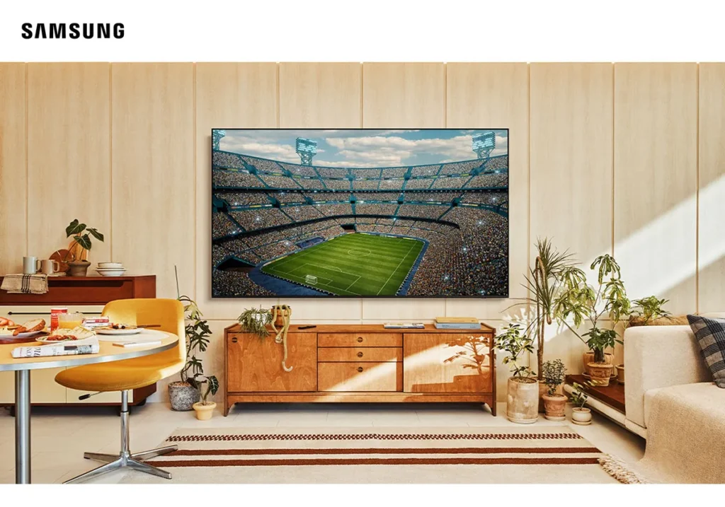 Smart Tv Un55u8100fgxzd Crystal 55 4k Preto Samsung Bivolt visão ambiente