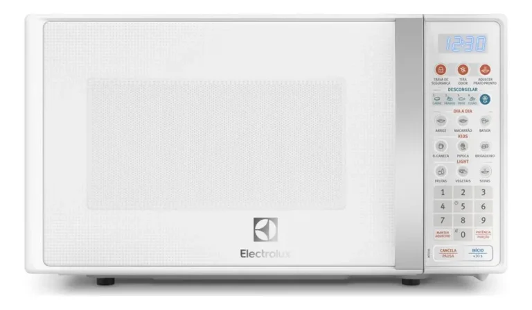 Micro ondas Electrolux 20L Branco com Função Tira Odor e Descongelar MTO30